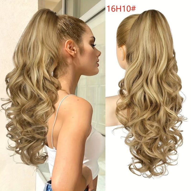 💜 LAST DAY PROMOTION - 50%OFF💜Clip-on Wavy Ponytail Extension