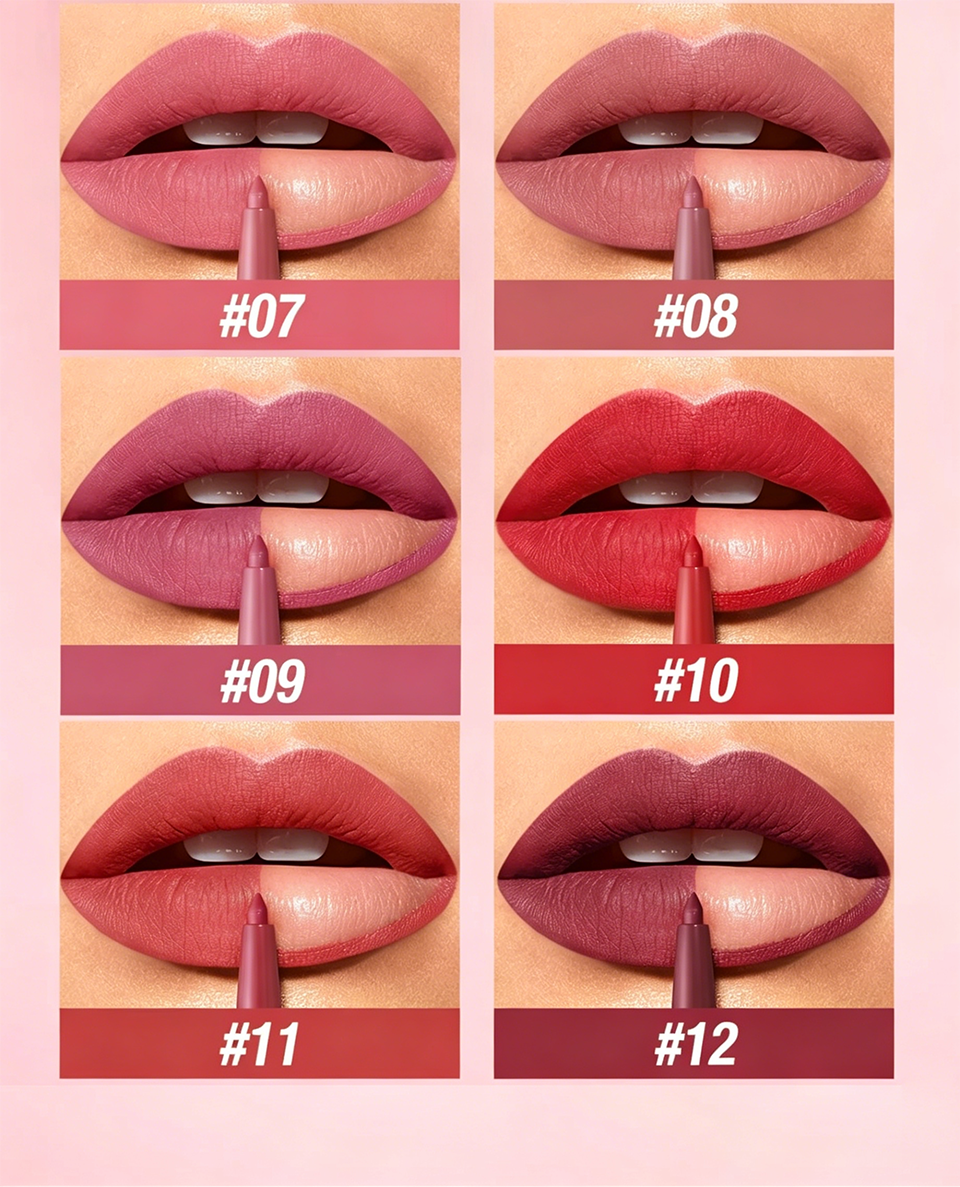 💜Waterproof Matte Lip Liner Set