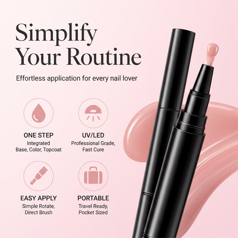 💅One Step Nail Gel Pen