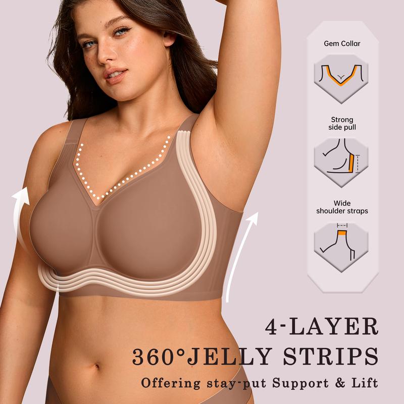 💜 BLACK FRIDAY BIG DEAL💜Women's Seamless Full Coverage Wireless Bra