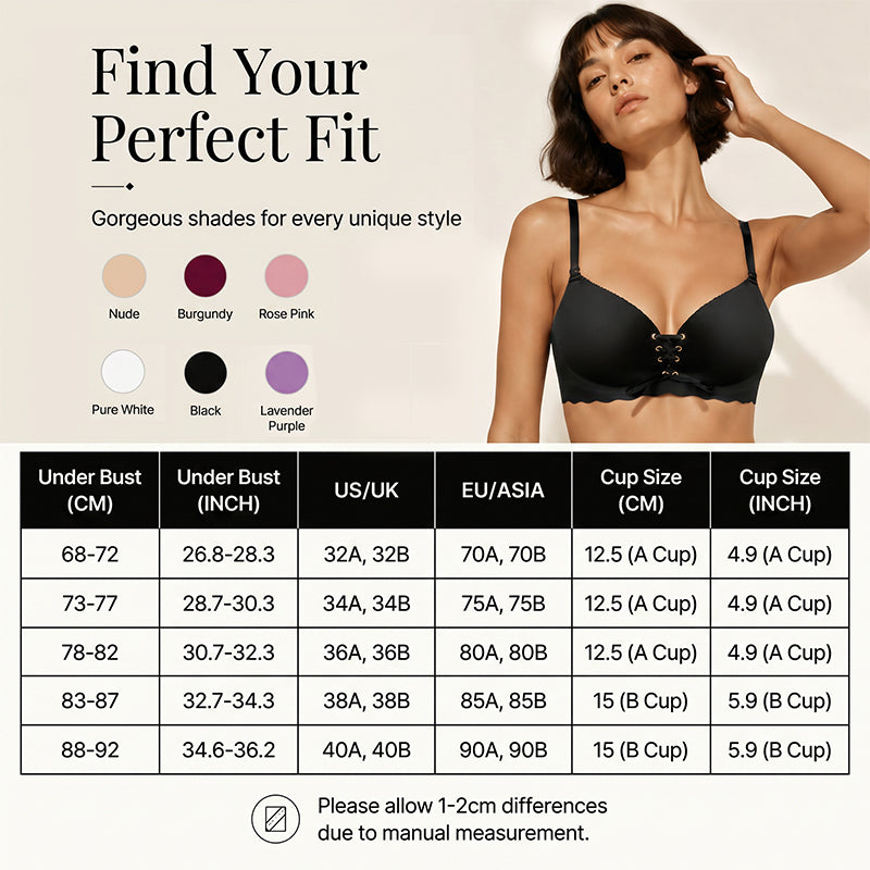 Women’s Seamless Breathable Push-Up Support Bra