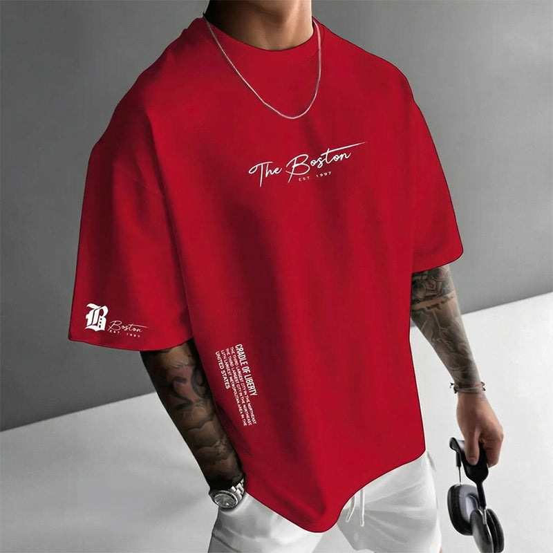 ⏳Time-Limited Special⏰Urban Cotton Blend Tee – From Day to Night