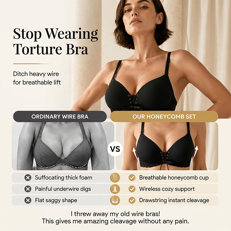 Women’s Seamless Breathable Push-Up Support Bra