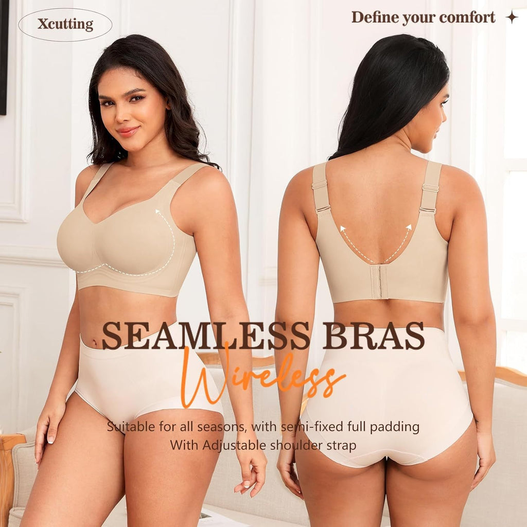 💜 BLACK FRIDAY BIG DEAL💜Women's Seamless Full Coverage Wireless Bra