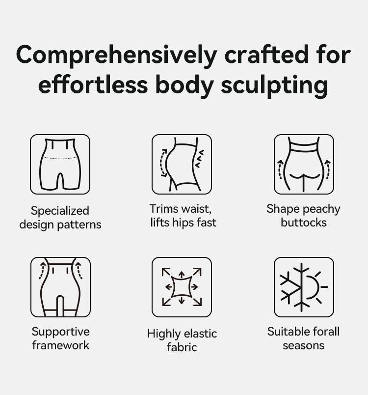 💜LAST DAY-BUY 1 GET 1 FREE💜Women's Tummy Control Butt-Lifting Shapewear