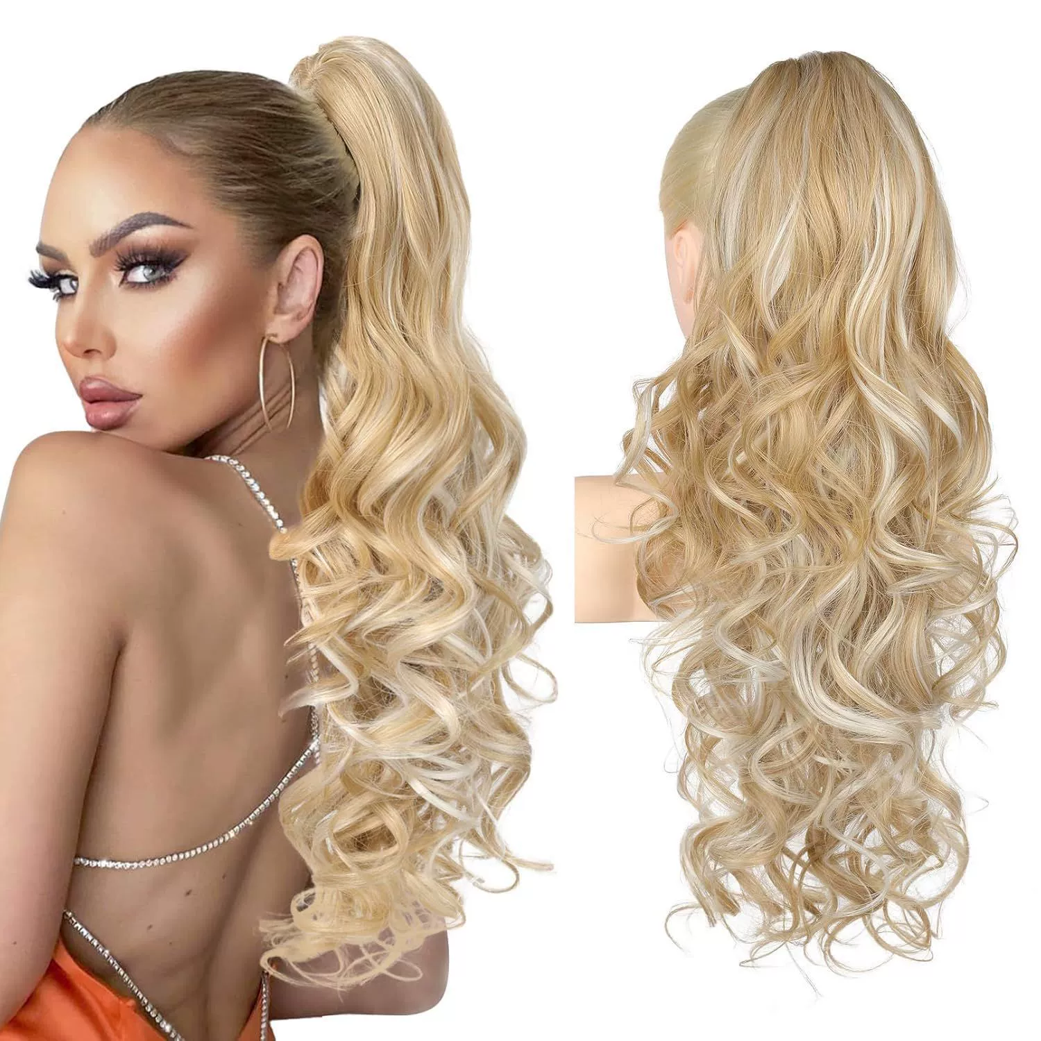 💜 LAST DAY PROMOTION - 50%OFF💜Clip-on Wavy Ponytail Extension