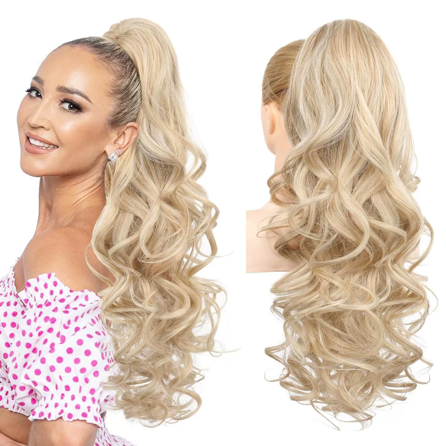 💜 LAST DAY PROMOTION - 50%OFF💜Clip-on Wavy Ponytail Extension