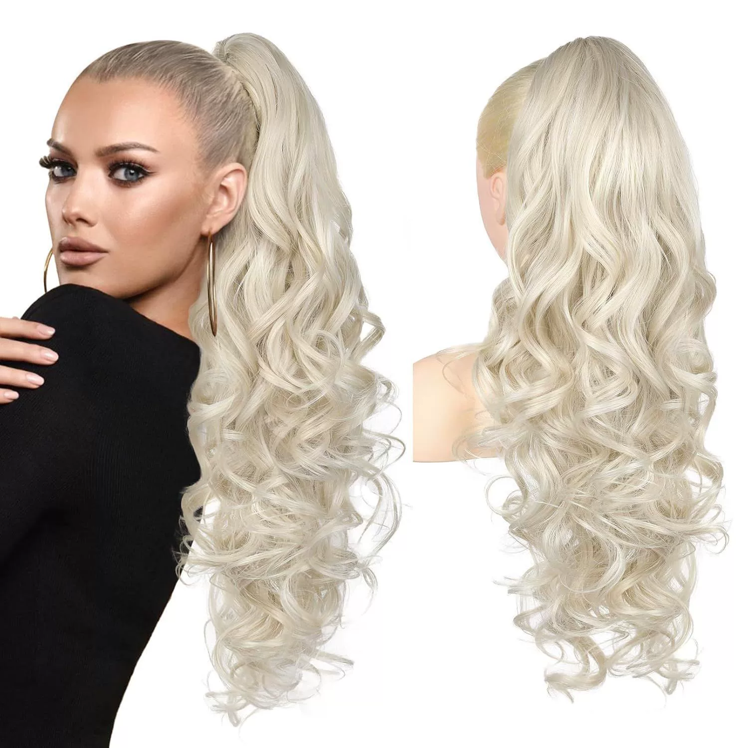 💜 LAST DAY PROMOTION - 50%OFF💜Clip-on Wavy Ponytail Extension