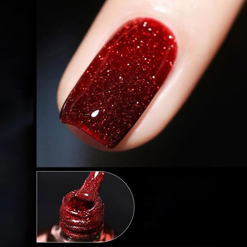 💜Last Day-Buy 1 Get 1 Free!💜High Density Glitter Nail Gel Polish💅✨