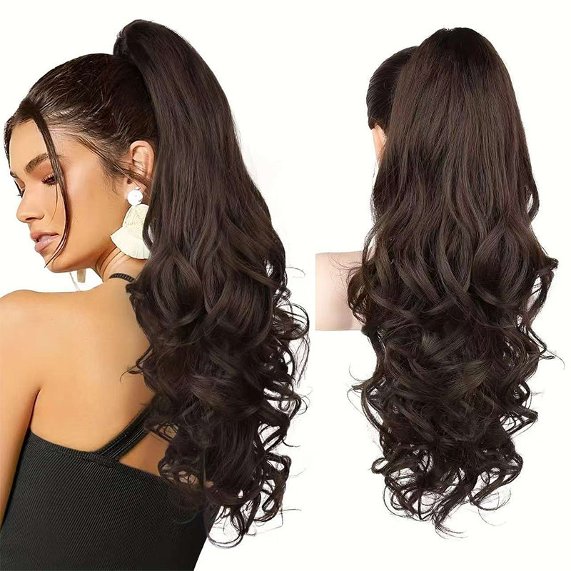 💜 LAST DAY PROMOTION - 50%OFF💜Clip-on Wavy Ponytail Extension
