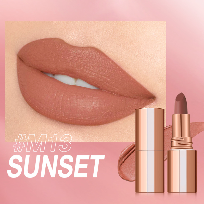 💞Matte Finish Waterproof Long Wear Silky Lipstick
